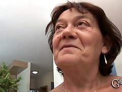 Elderly woman Livia is in need of a handsome guy's dick