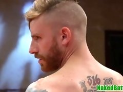 inked jock assfucking sub after wrestling