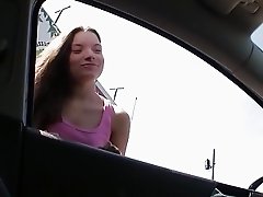 Outdoor stranded teen plowed in car trunk