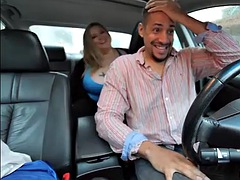 Sexy BBW Mandy Majestic Fucks Uber Driver