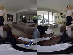 BaDoink VR Your BIG BLACK COCK For Kinky Housewife Christie Stevens VR Porno