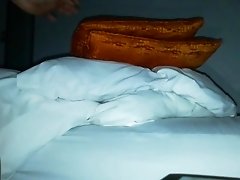 Masturbing with my pillow 6