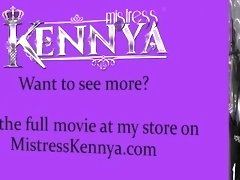 Mistress Kennya: Losers cum on their own fucking face